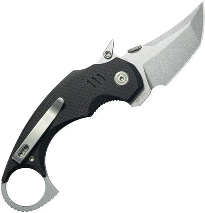 Kubey Jaw Karambit Linerlock Black KU439A by Kubey