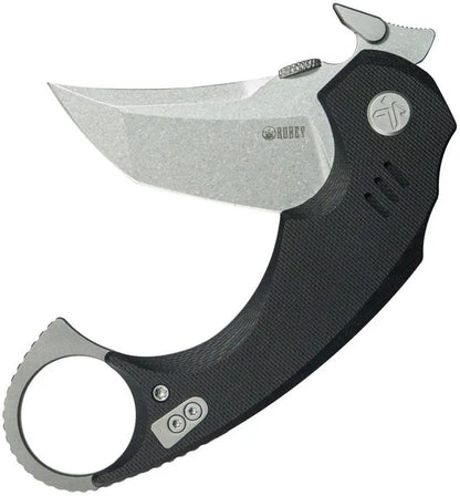 Kubey Jaw Karambit Linerlock Black KU439A by Kubey