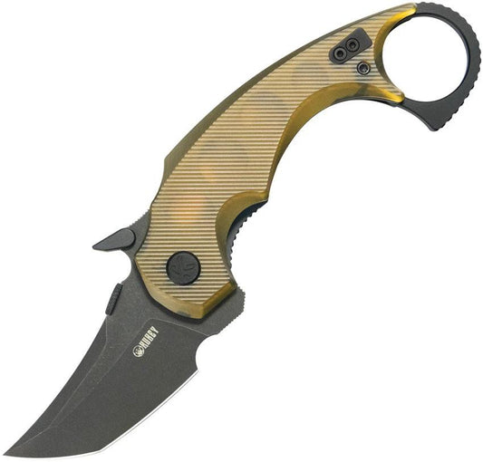Kubey Jaw Karambit Linerlock Ultem KU439E by Kubey