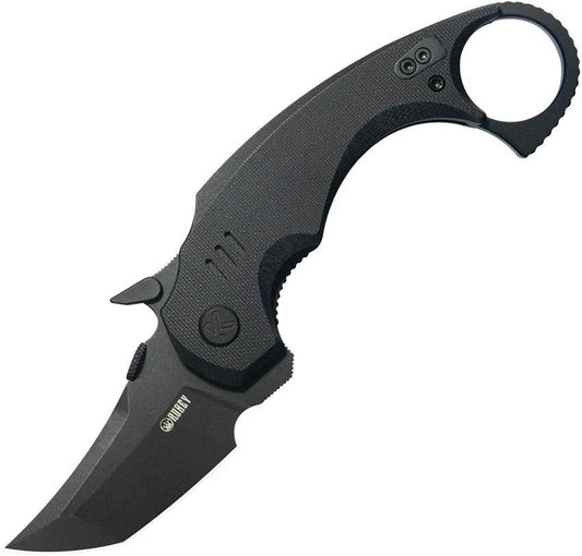 Kubey Jaw Karambit Linerlock Black KU439F by Kubey