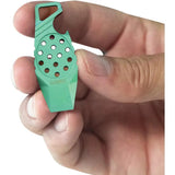 Kubey Multi Tool Green KU447C - Titanium Construction, 2-Inch Compact Tool With Bottle Opener And Pry Bar by Kubey