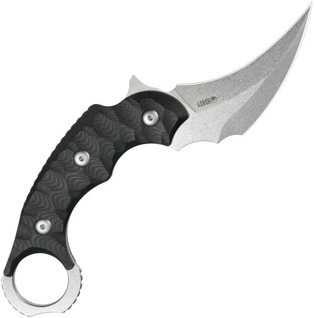 Kubey Velociraptor Fixed Blade Black KU448A by Kubey
