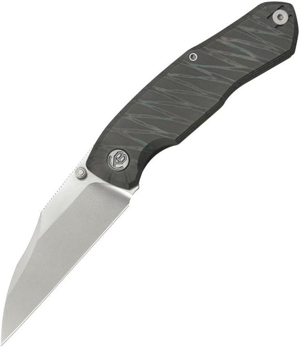 Kubey Mantra Framelock Flame Ti KB459B by Kubey