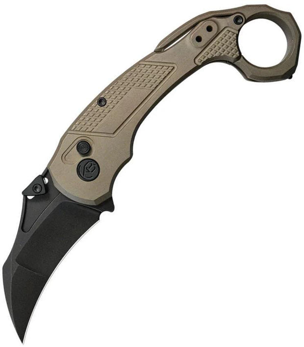 KB Knives Toucan Button Lock Bronze KB463C by KB Knives