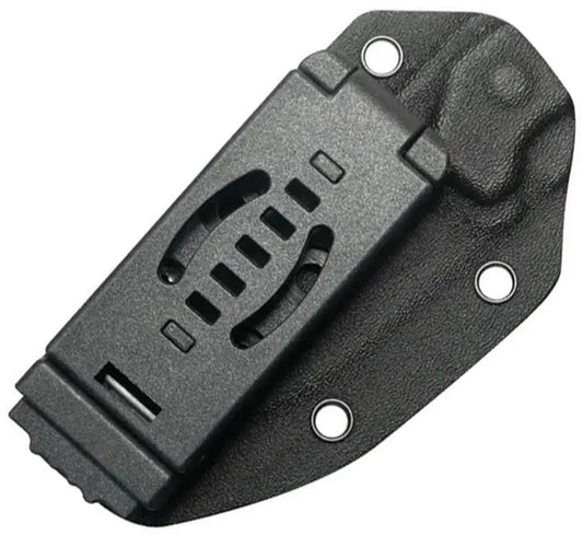 Kubey TLB I Fixed Blade Knife - Black G10 Handle Full Tang BlackWash 14C28N Drop Point by Kubey