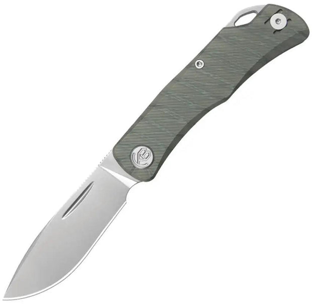 KB Knives El Dorado Slip Joint Flame Ti - Bohler M390 Blade With Flame Anodized Titanium Handle by KB Knives