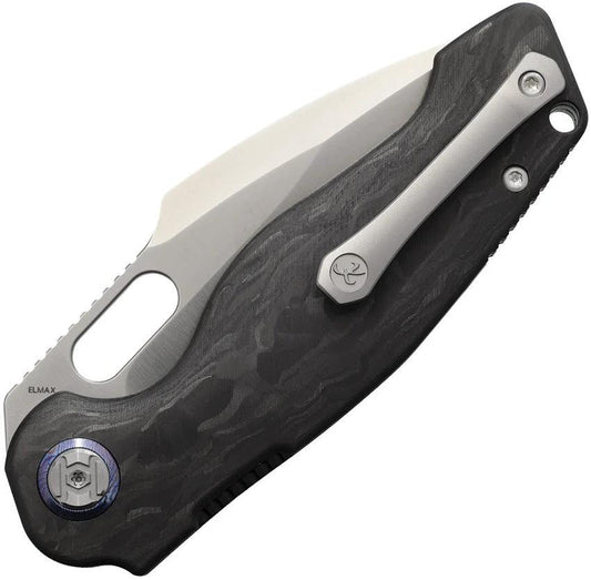 Kunwu Knives VertaGrigo B712CF2 Folding Knife With Ergonomic Grip For EDC Enthusiasts by Kunwu Knives