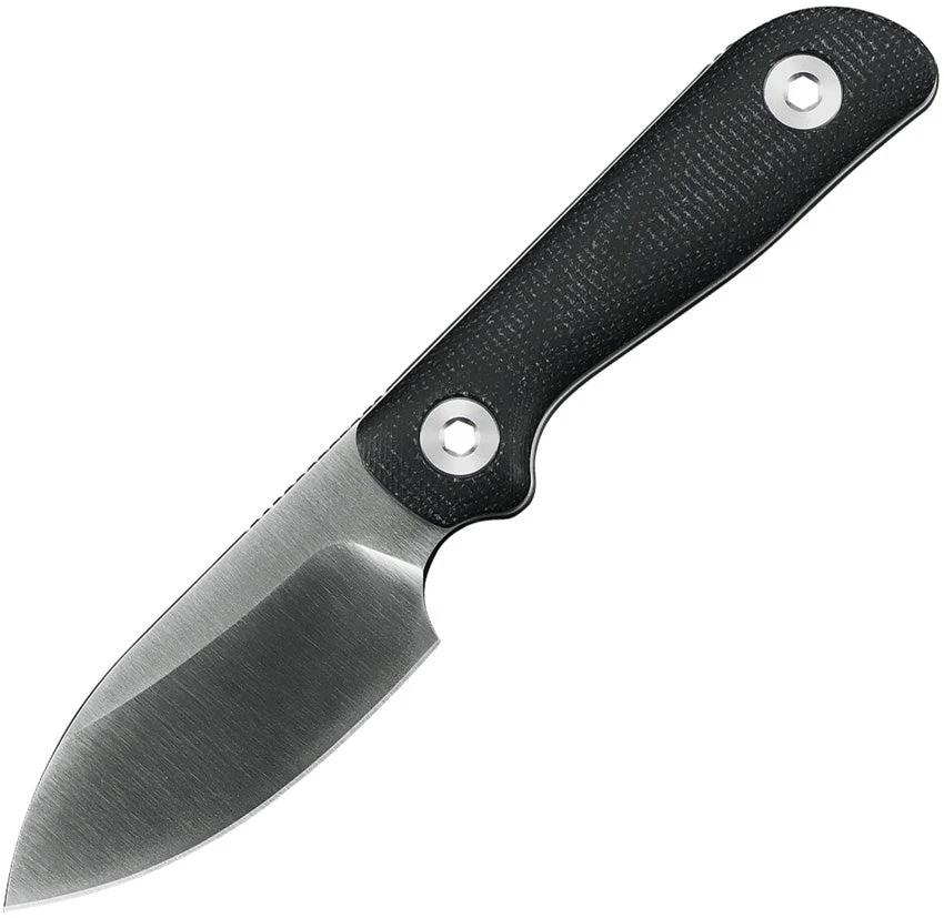 Kunwu Knives Stiffy P Fixed Blade Black F705BK-2 by Kunwu Knives