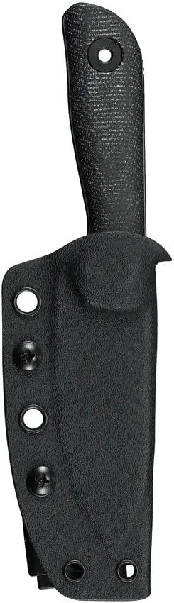 Kunwu Stiffy P Fixed Blade Knife With DLC Black 3in Blade For Hard Use Outdoor Survival Enthusiasts by Kunwu Knives