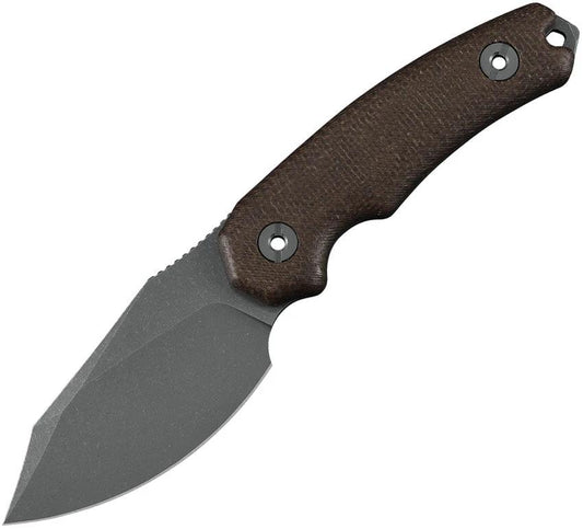 Kunwu Knives Stiffy D Fixed Blade Brown F706BR-1 by Kunwu Knives
