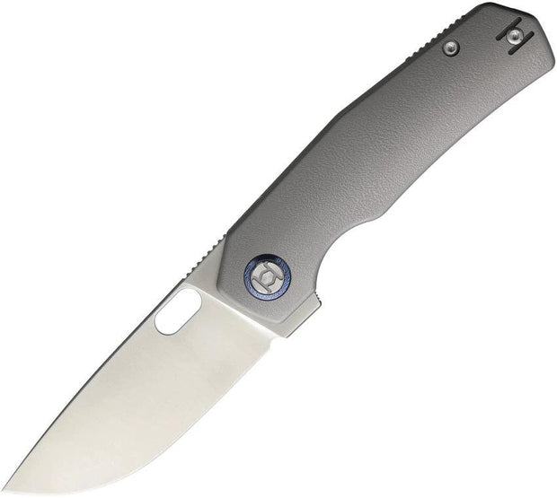 Kunwu Knives TaoIII K703LT2A EDC Folding Knife Lightweight Titanium Handle Premium Steel Blade by Kunwu Knives
