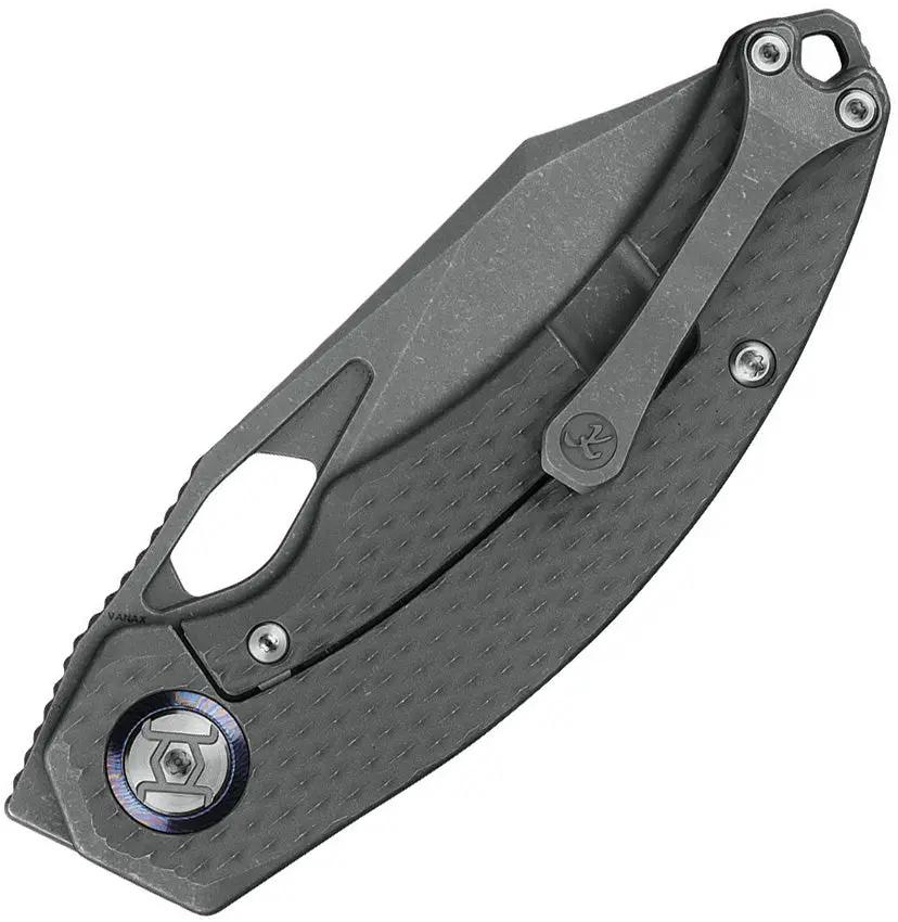 Kunwu Knives Compadre Framelock SW K706CT1 Premium Vanax Steel Blade Titanium Handle EDC Enthusiasts by Kunwu Knives