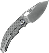 Kunwu Knives Compadre Framelock Satin Vanax Blade EDC Knife Diamond Texture Titanium Handle For Everyday Carry by Kunwu Knives