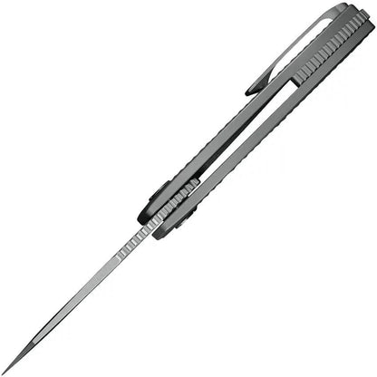 Kunwu Knives Compadre Framelock Satin Vanax Blade EDC Knife Diamond Texture Titanium Handle For Everyday Carry by Kunwu Knives