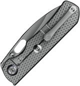 Kunwu Excalibur Framelock Knife Satin Vanax Steel Blade Premium Titanium Handle For EDC Enthusiasts by Kunwu Knives