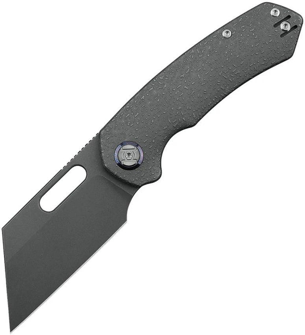 Kunwu Knives Primo Framelock EDC Knife 3.25 Inch Vancron Blade Raindrop Titanium Handle by Kunwu Knives
