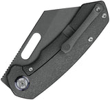 Kunwu Knives Primo Framelock EDC Knife 3.25 Inch Vancron Blade Raindrop Titanium Handle by Kunwu Knives
