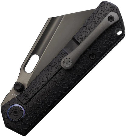 Kunwu Knives Cochise Framelock HD DLC Blade 3.5 Inch Titanium Handle EDC Knife VANCRON Steel For Enthusiasts by Kunwu Knives