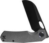Kunwu Knives S Tao II Framelock DLC Vanax Steel Sheepsfoot S703LR24 Titanium Honeydew Stonewash EDC by Kunwu Knives