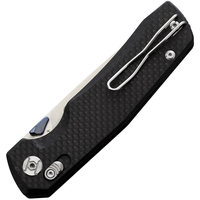 Kunwu X TAO XT Lock CF Knife Elmax Satin Blade For EDC by Kunwu Knives