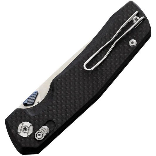 Kunwu X TAO XT Lock CF Knife Elmax Satin Blade For EDC by Kunwu Knives
