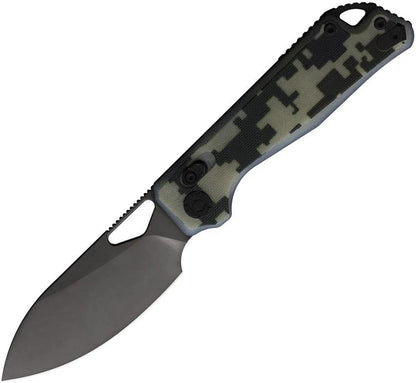 Kunwu Pulsar XT Lock Knife Camouflage G10 Elmax Blade 3.25 Inch 4.5 Inch Closed For EDC Enthusiasts by Kunwu Knives