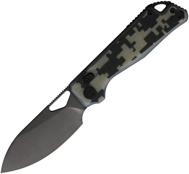 Kunwu Pulsar XT Lock Knife Camouflage G10 Elmax Blade 3.25 Inch 4.5 Inch Closed For EDC Enthusiasts by Kunwu Knives