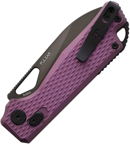 Kunwu Knives Pulsar XT Lock Knife Purple Titanium EDC Elite by Kunwu Knives