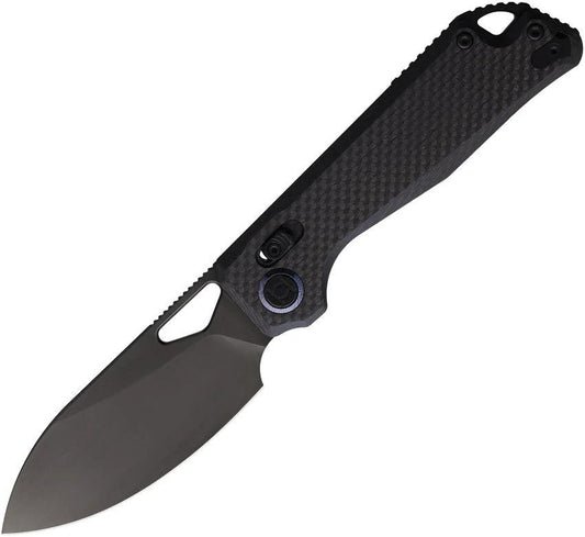 Kunwu Knives Pulsar XT Lock DLC CF X705XL-F by Kunwu Knives