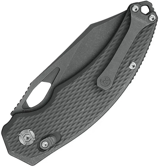 Kunwu Knives X Padre XT Lock SW X706T1S Folding Knife With Elmax Blade And Titanium Gray Handle For EDC Enthusiasts by Kunwu Knives