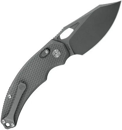 Kunwu Knives X Padre XT Lock SW X706T1S Folding Knife With Elmax Blade And Titanium Gray Handle For EDC Enthusiasts by Kunwu Knives