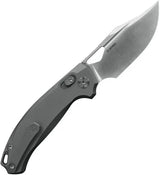 Kunwu Knives Django Crossbar Lock Op X707T-2 EDC Knife With Elmax Blade And Orange Peel Titanium Handle by Kunwu Knives