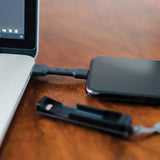 Keyport WeeLINK USB Lightning Module Pocket Clip Anywhere Tool With ParaPull Charging Cable by Keyport