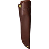 Katz Lion King Premium 302 Yukon Knife - Satin AUS-8A Blade, Cherry Wood Handle Full Tang by Katz