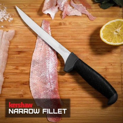 Kershaw 7.5" Narrow Fillet Knife – Precision for Every Catch by Kershaw