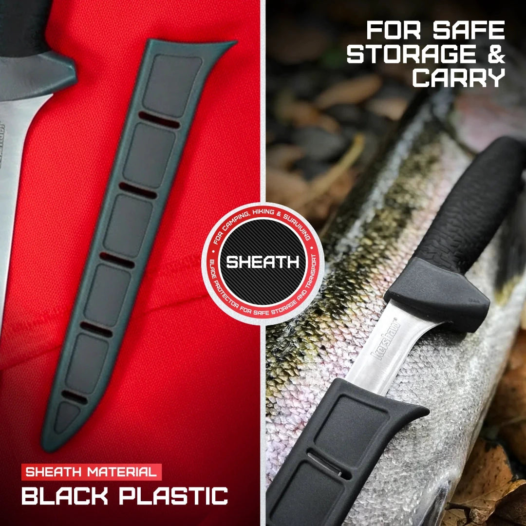 Kershaw 7.5" Narrow Fillet Knife – Precision for Every Catch by Kershaw