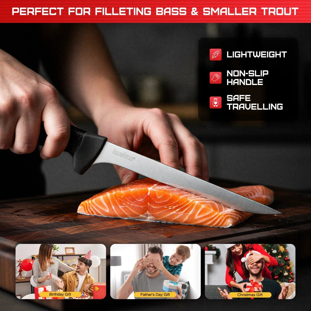 Kershaw 7.5" Narrow Fillet Knife – Precision for Every Catch by Kershaw