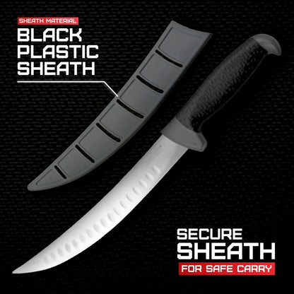 Kershaw 9-Inch Curved Fillet Knife – Effortless Filleting for Fish & Game by Kershaw