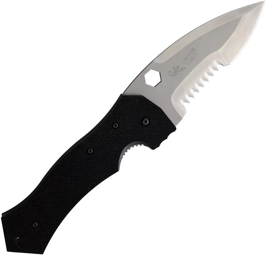 Linton Cutlery Large Tactical Linerlock L92017124 by Linton Cutlery