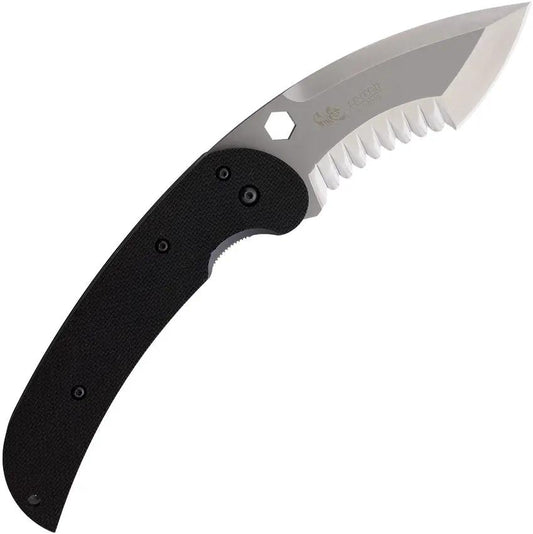 Linton Cutlery Large Tactical Linerlock Satin L92019124 by Linton Cutlery