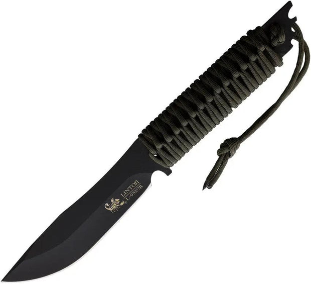 Linton Cutlery Fixed Blade Black L97057B by Linton Cutlery