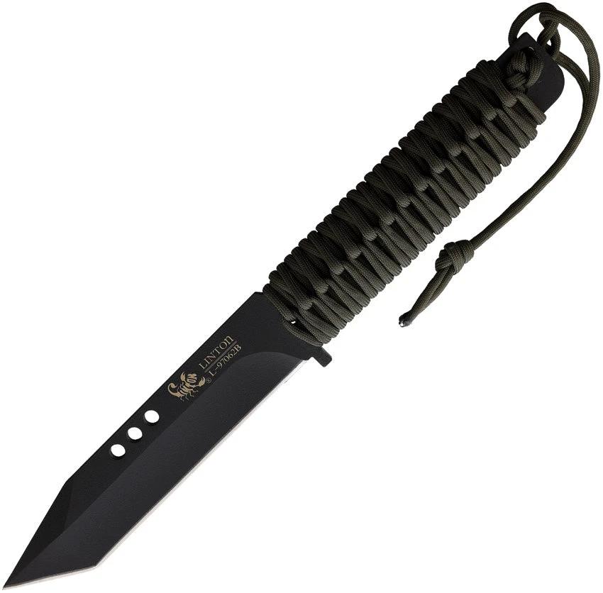 Linton Cutlery Cord Wrapped Fixed Blade L97062B by Linton Cutlery