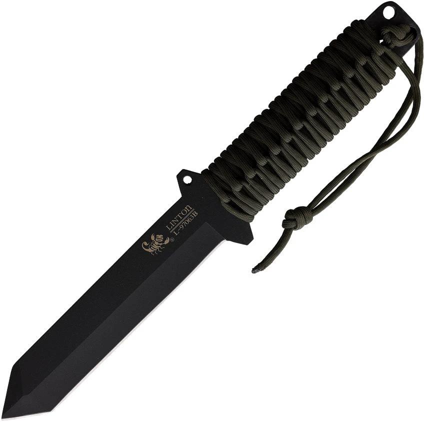 Linton Cutlery Cord Wrapped Fixed Blade L97063B by Linton Cutlery