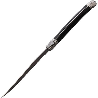 Laguiole Steak Knife Set Black 6 Piece - Includes Durable Case And Elegant Presentation Box by Laguiole