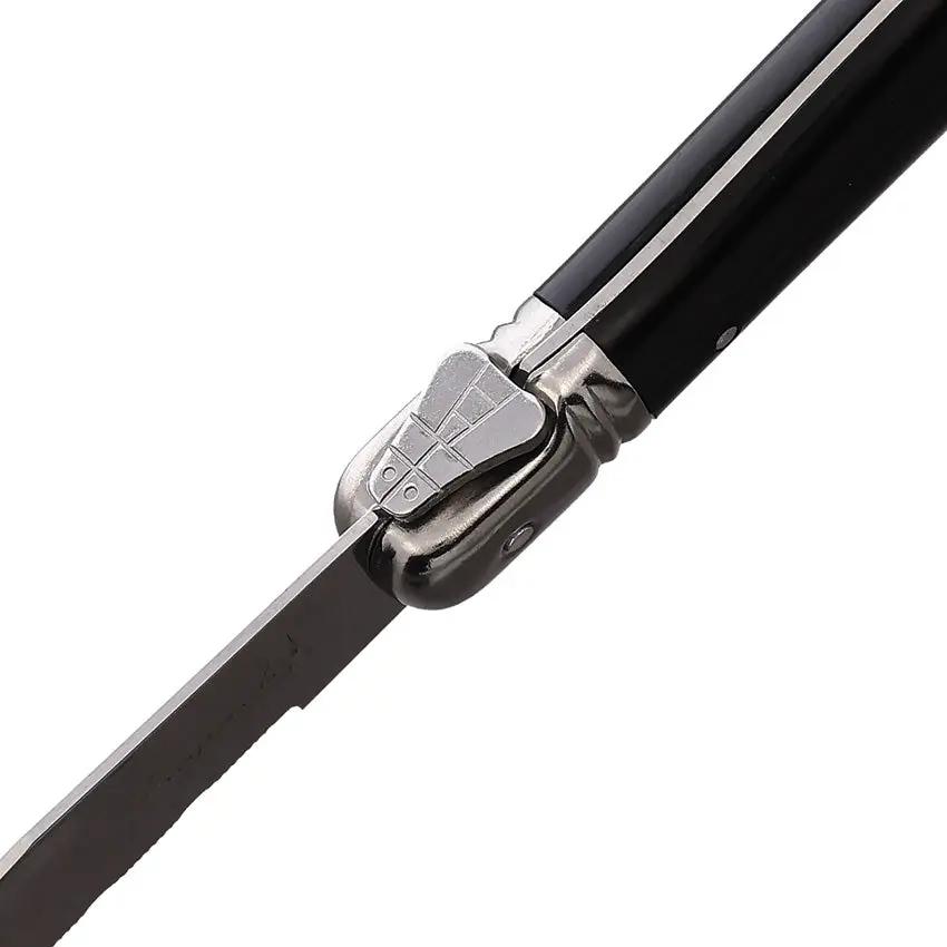 Laguiole Steak Knife Set Black 6 Piece - Includes Durable Case And Elegant Presentation Box by Laguiole
