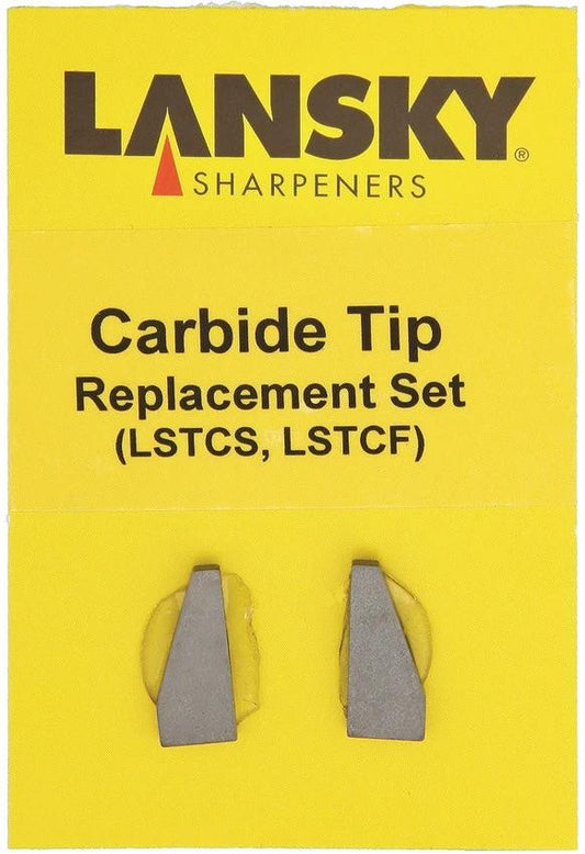 Lansky Carbide Replacements LCAR2 Two Tip Set For Quick Edge Sharpening Durable Edge Restoration For Knife Enthusiasts by Lansky
