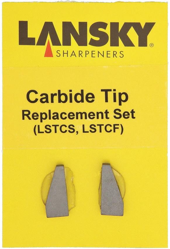 Lansky Carbide Replacements LCAR2 Two Tip Set For Quick Edge Sharpening Durable Edge Restoration For Knife Enthusiasts by Lansky
