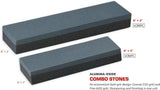 Lansky ComboStone Dual Grit Bench Stone 6x2 For Knives And Woodworking Tools Precision Edge Maintenance by Lansky