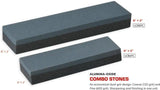 Lansky ComboStone Dual Grit Bench Stone 6x2 For Knives And Woodworking Tools Precision Edge Maintenance by Lansky