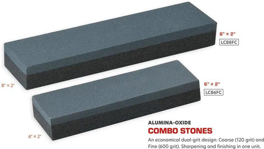 Lansky ComboStone Dual Grit Bench Stone 8x2 Knives Tools by Lansky